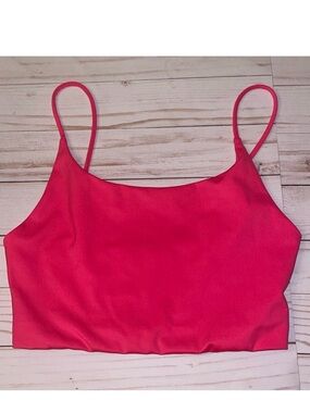 ALICE & OLIVIA Top Hot Pink Cropped Sz XS